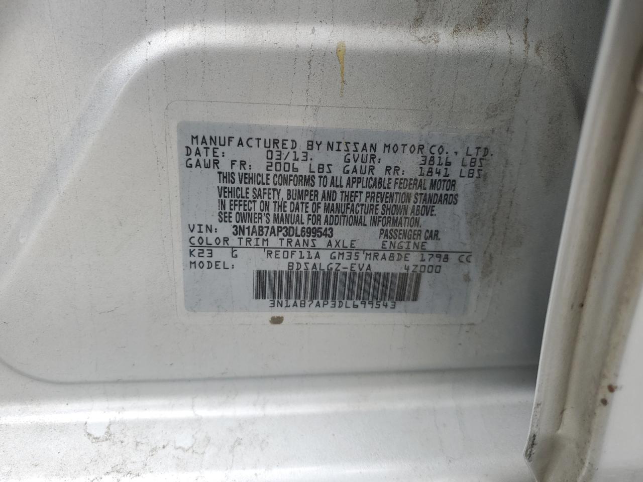 2013 Nissan Sentra - Image 12