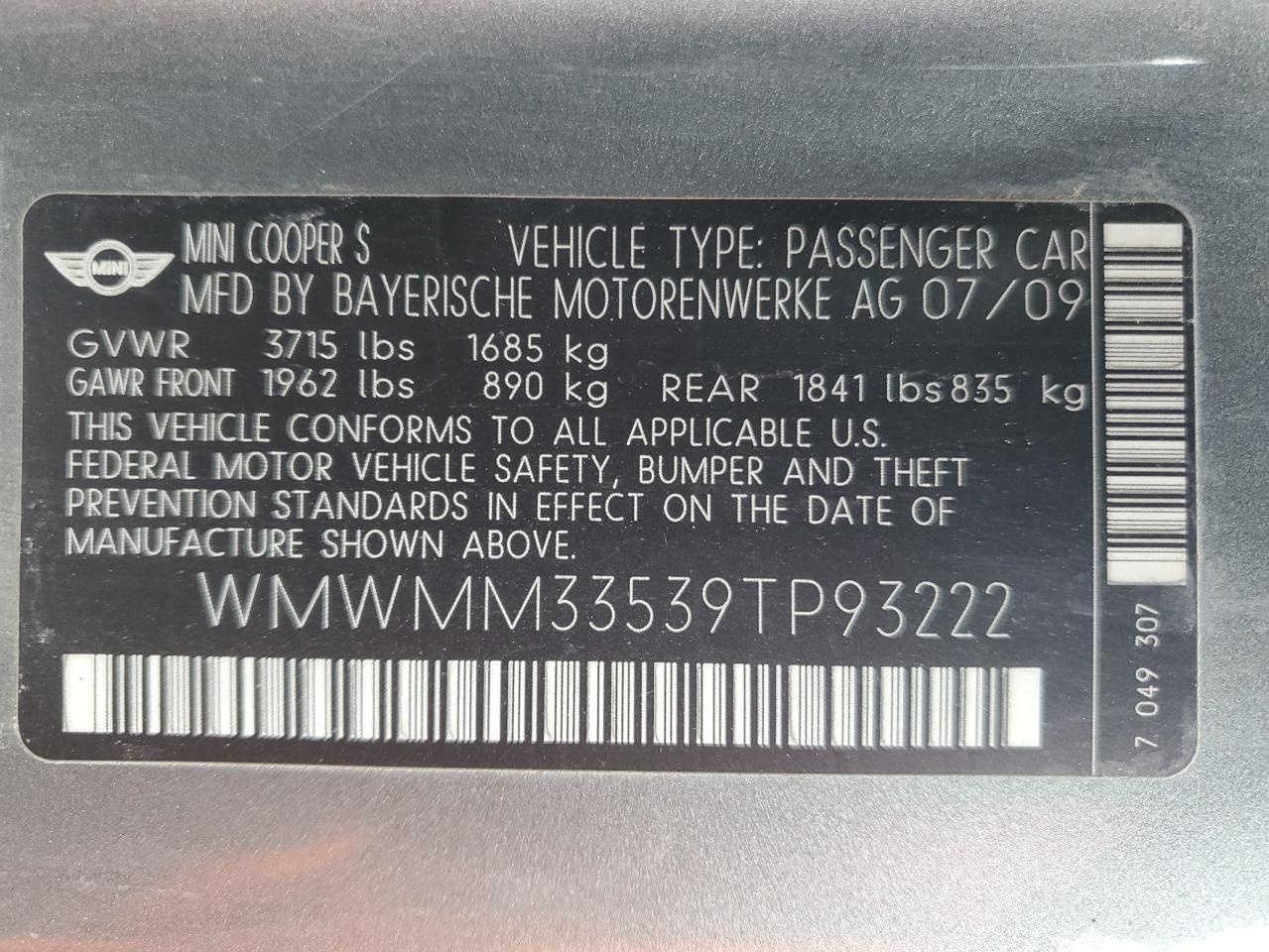 2009 MINI Cooper - Image 12