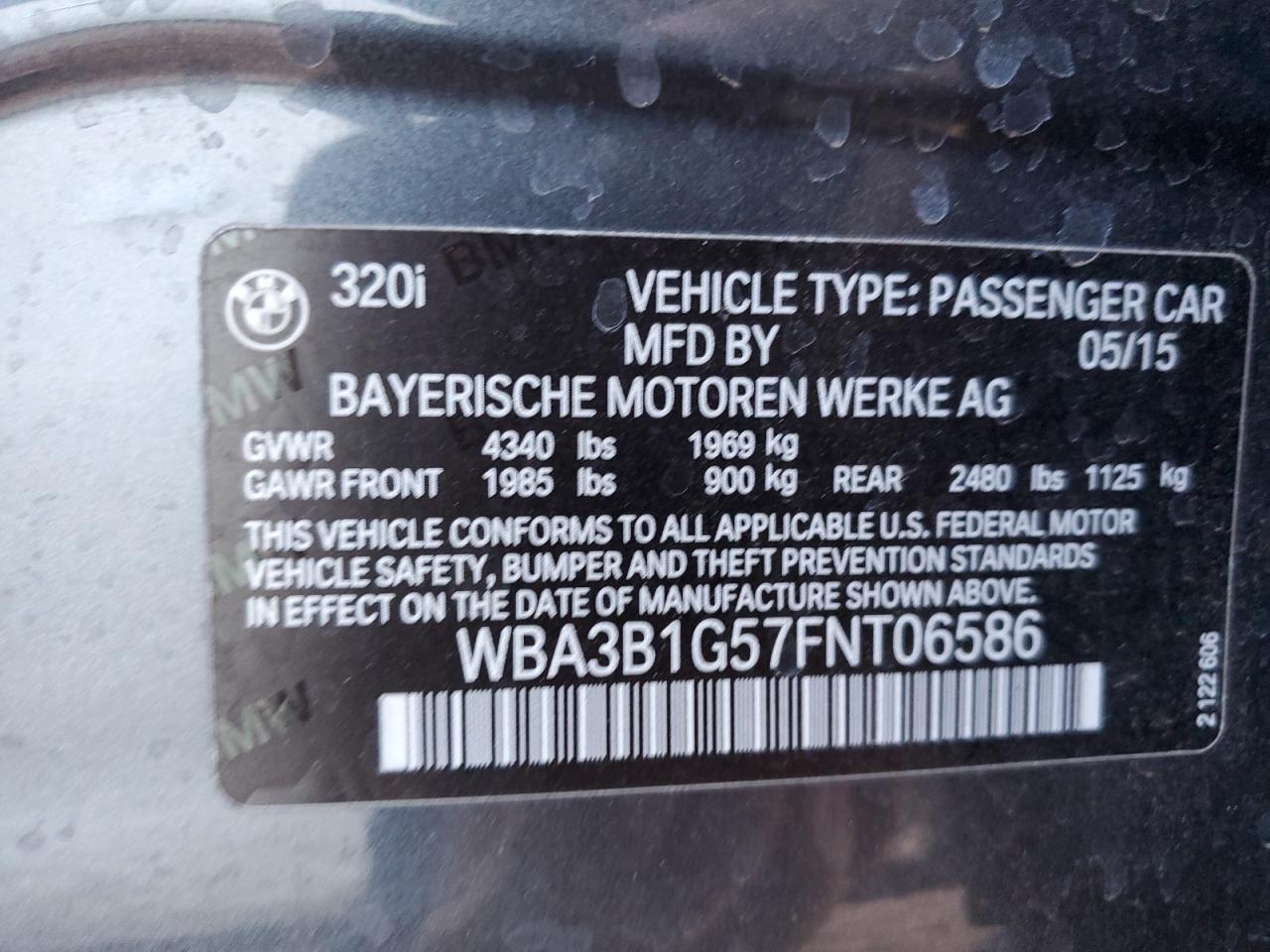 2015 BMW 3er - Image 12