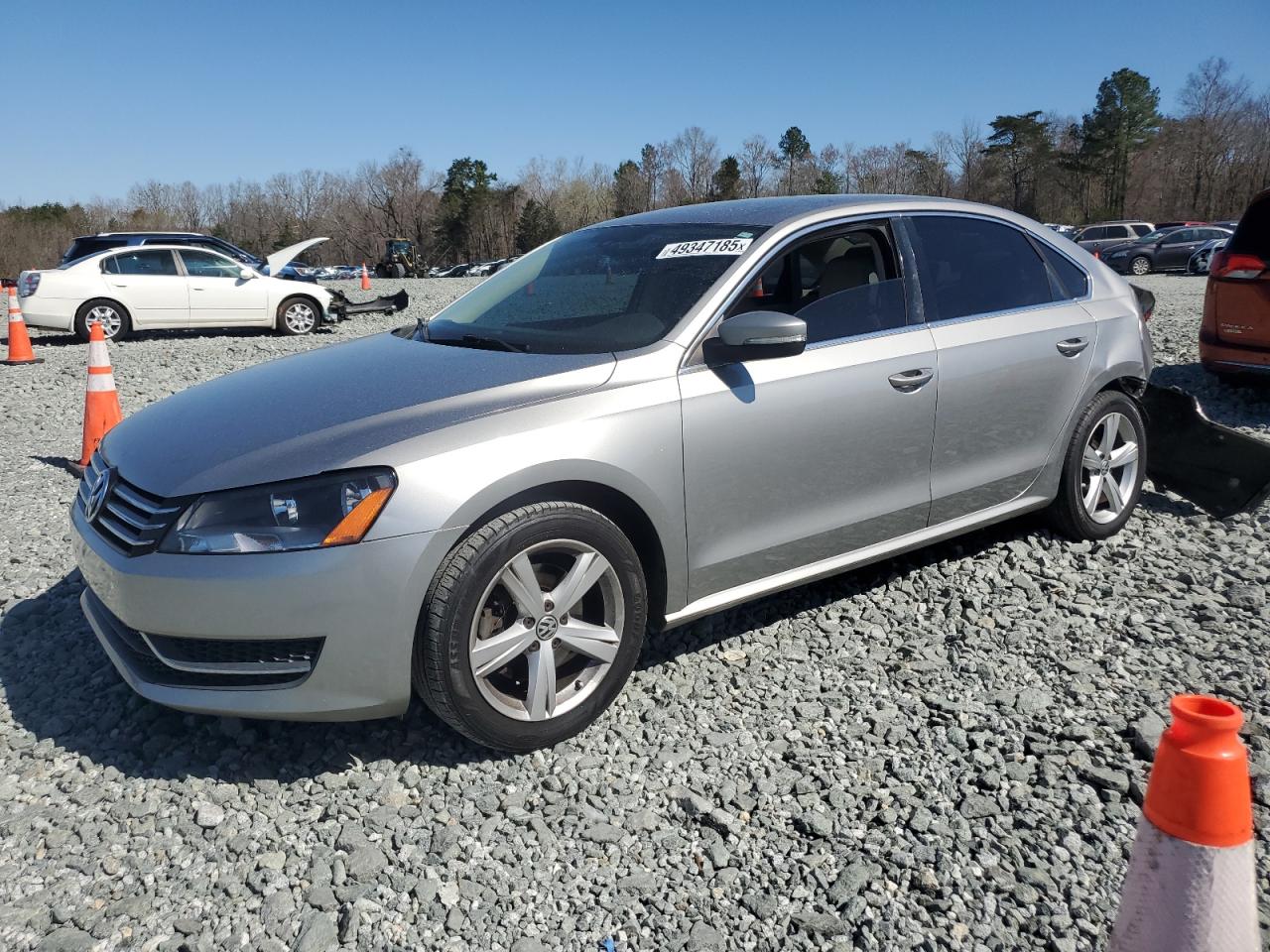 2013 Volkswagen Passat Se for Sale in Mebane, NC - Rear End