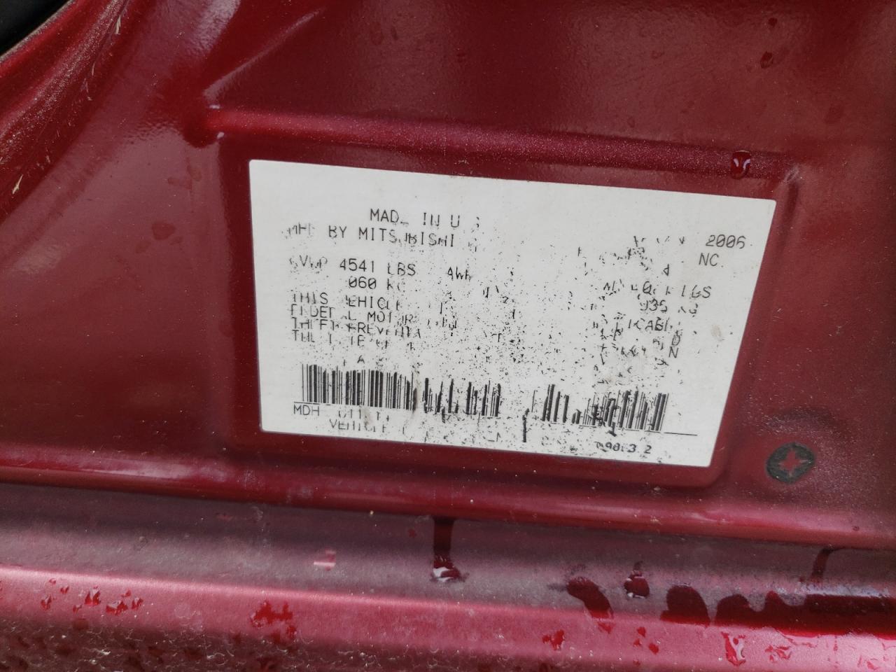 2006 Mitsubishi Galant - Image 12