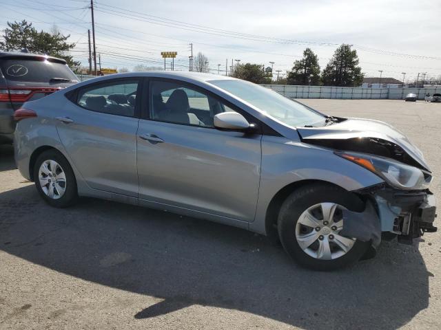  HYUNDAI ELANTRA 2016 Серебристый