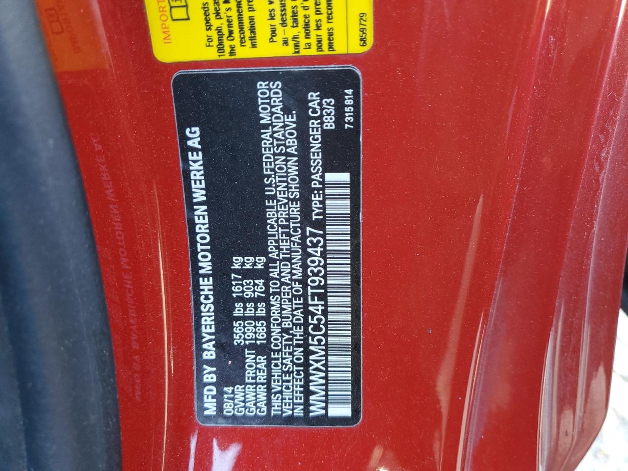 MINI COOPER 2015 WMWXM5C54FT939437 Photo 13