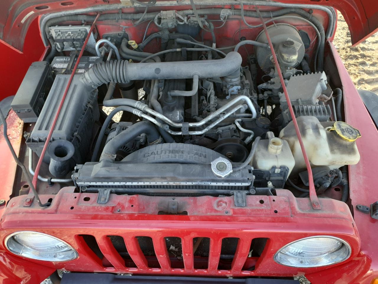 2004 Jeep Wrangler X VIN: 1J4FA39S84P736382 Lot: 49553815