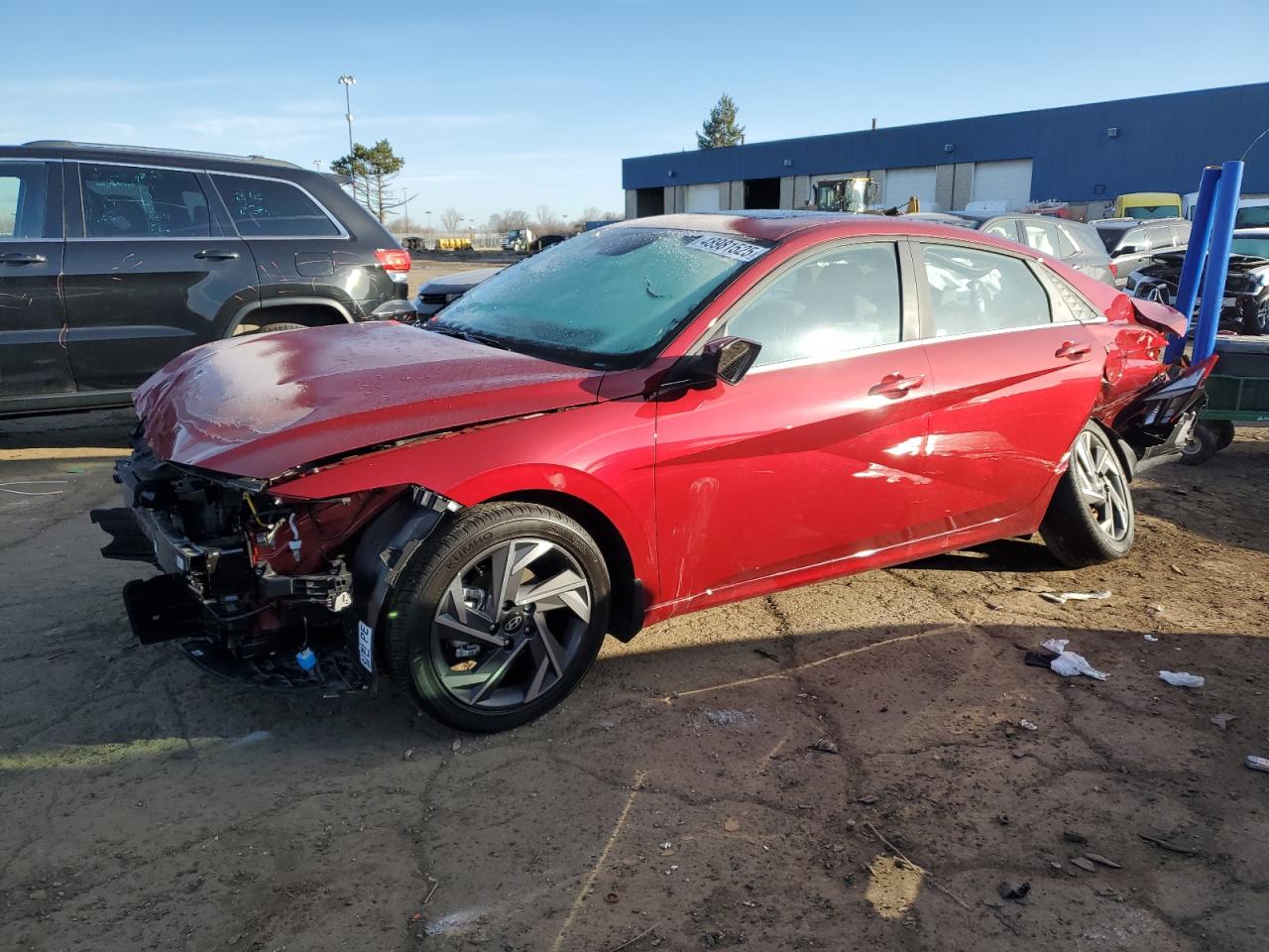 2024 Hyundai Elantra Sel იყიდება Woodhaven-ში, MI - Front End