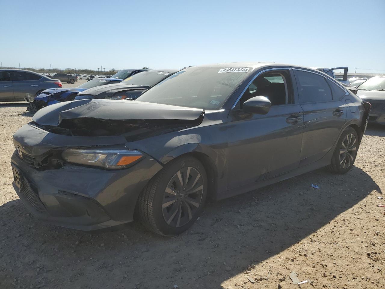 2024 Honda Civic Ex للبيع في San Antonio، TX - Rear End