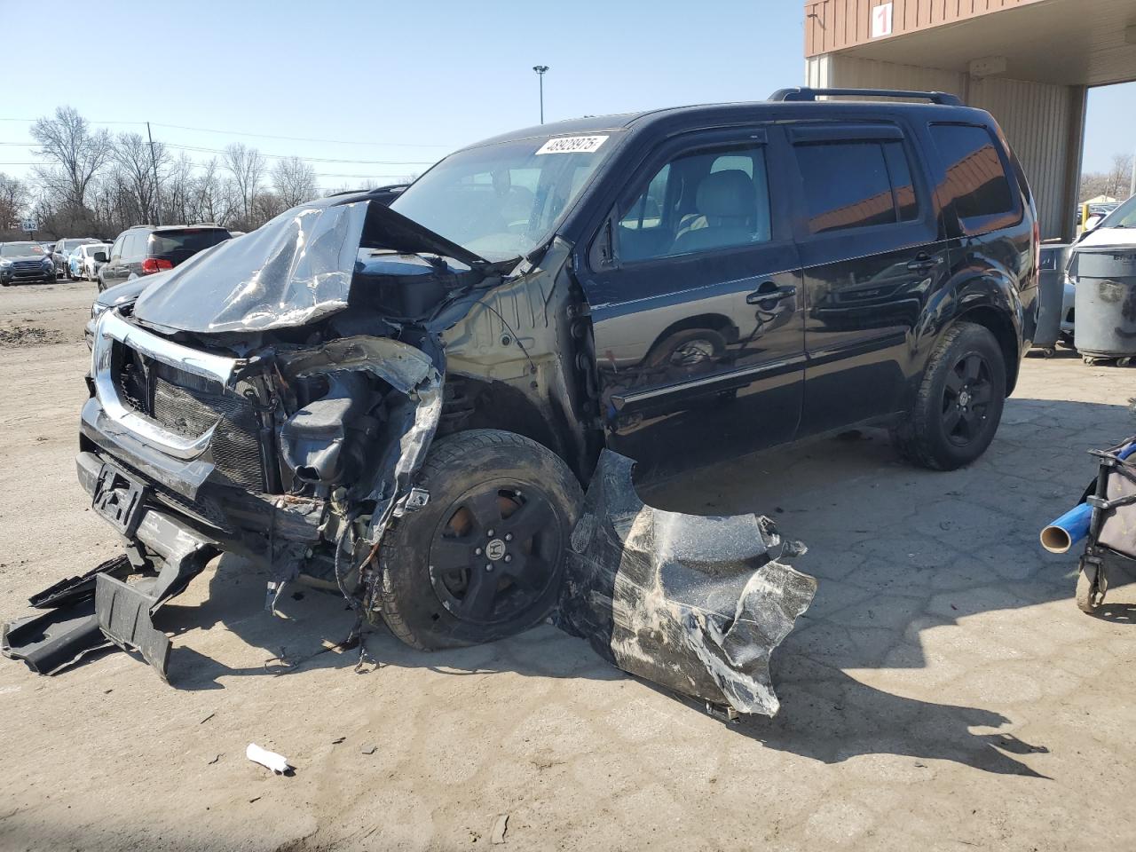 2010 Honda Pilot Exl იყიდება Fort Wayne-ში, IN - All Over
