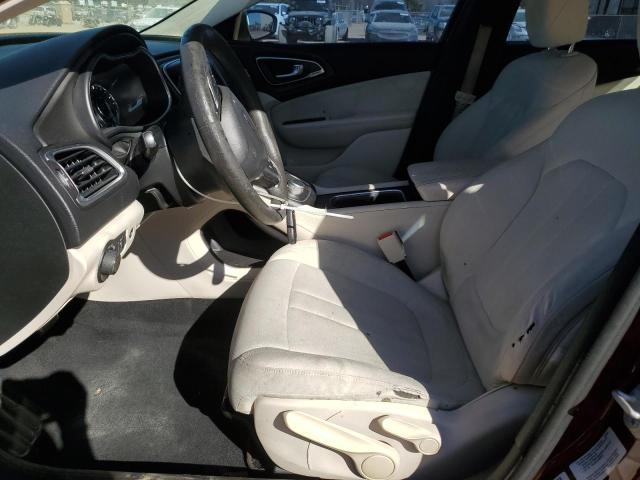  CHRYSLER 200 2016 Czerwony