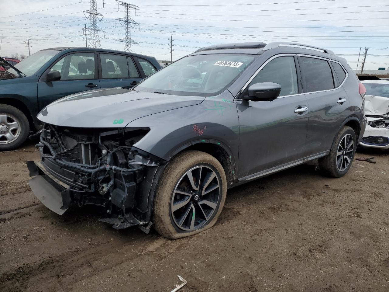 2018 Nissan Rogue S en Venta en Elgin, IL - Front End
