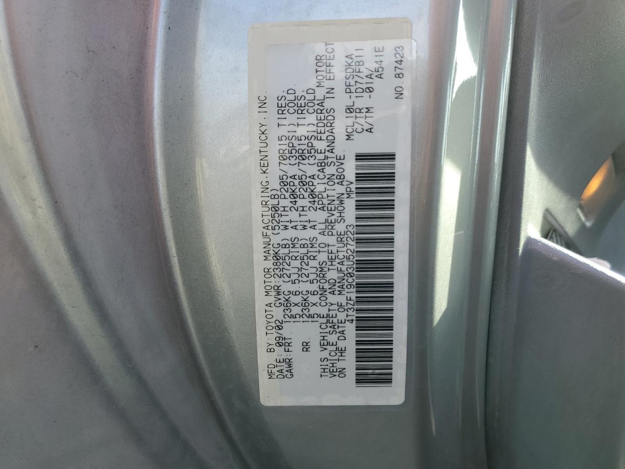 2003 Toyota Sienna - Image 13