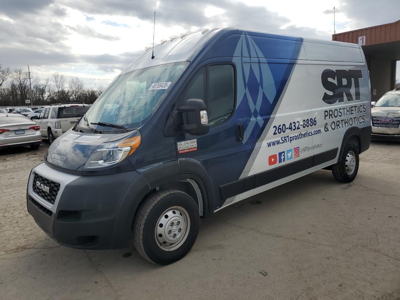 2021 Ram Promaster 2500 2500 High en Venta en Fort Wayne, IN - Side