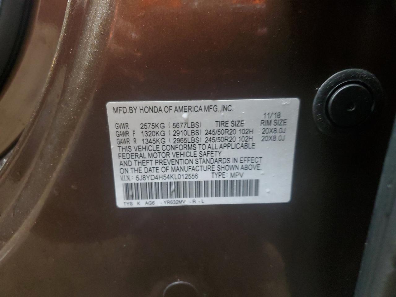 2019 Acura MDX - Image 13