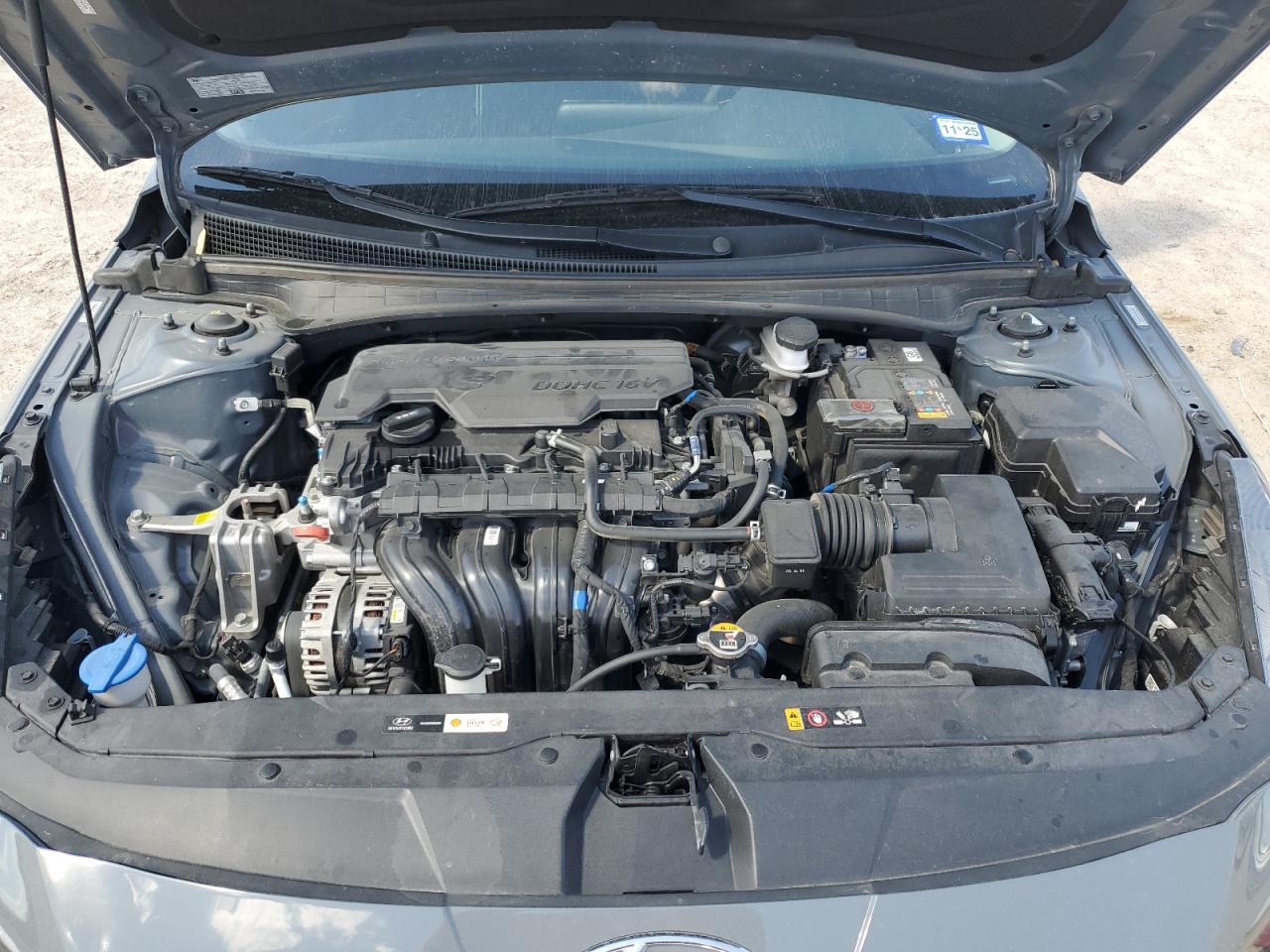 2022 Hyundai Elantra Sel VIN: KMHLM4AGXNU361963 Lot: 48763575