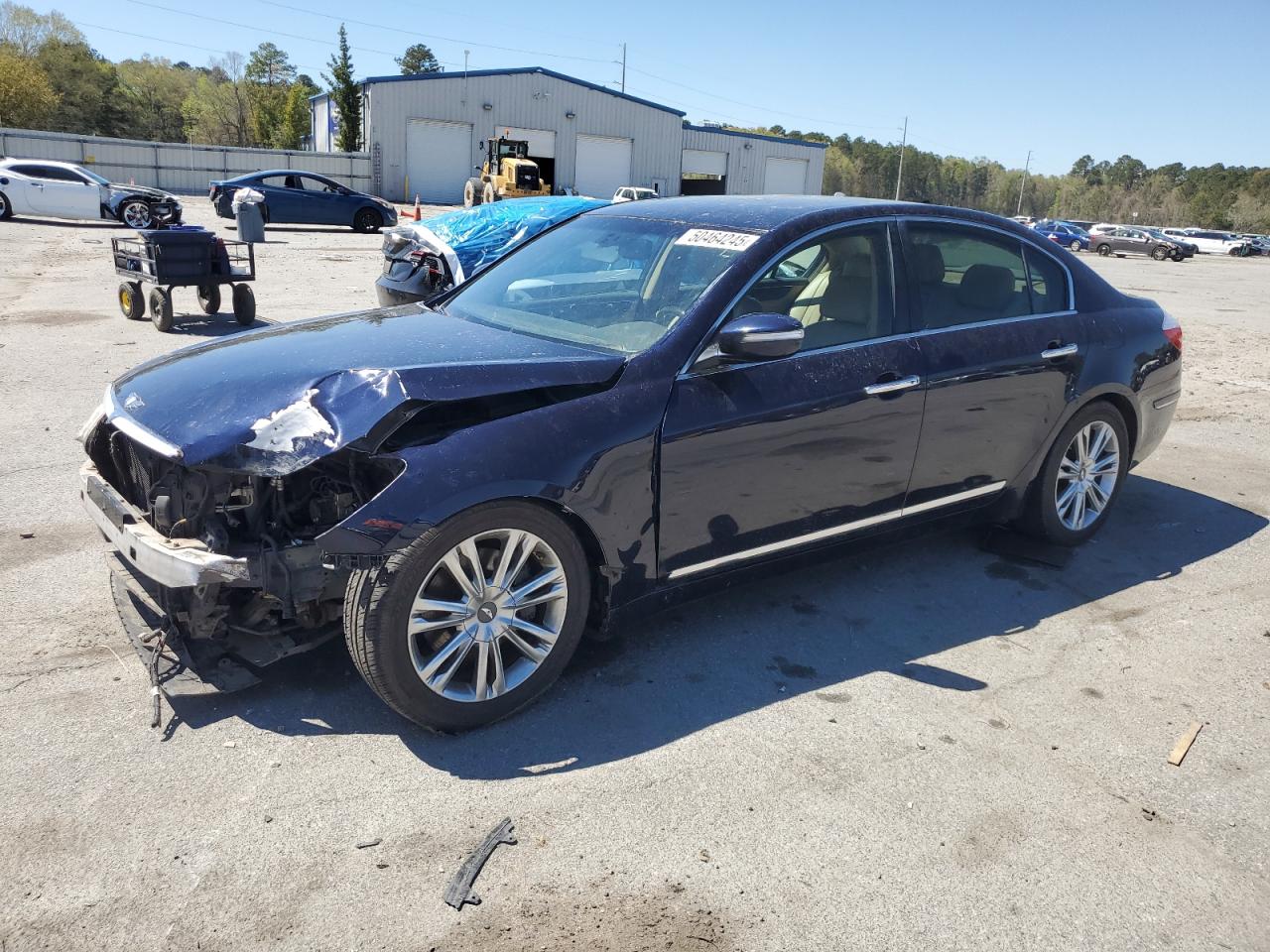2010 Hyundai Genesis 4.6L de vânzare în Savannah, GA - Front End