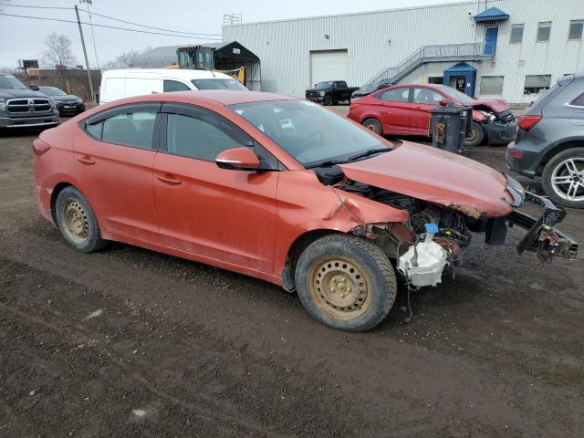  HYUNDAI ELANTRA 2017 Оранжевый