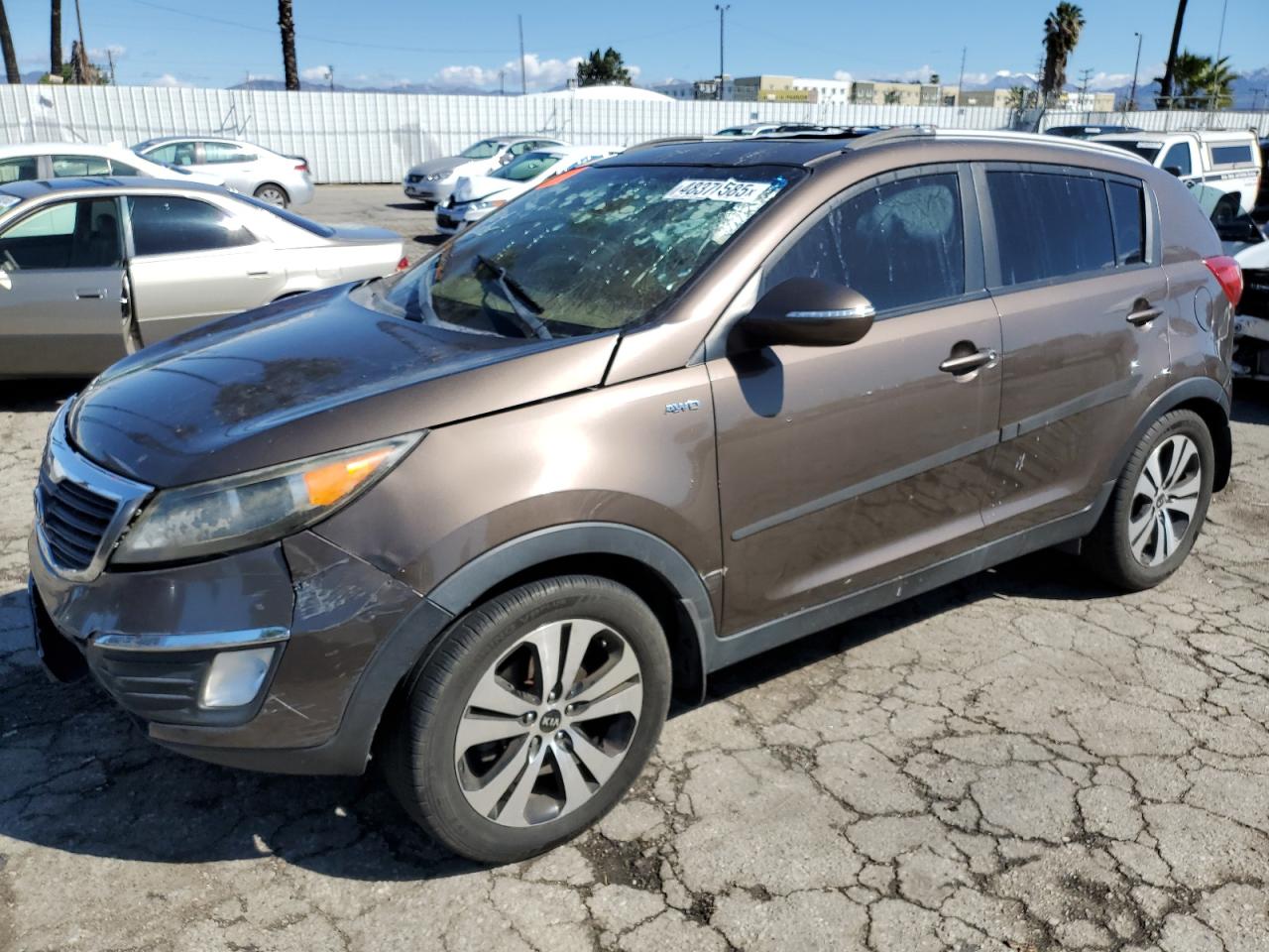2011 Kia Sportage Lx for Sale in Van Nuys, CA - Burn - Interior