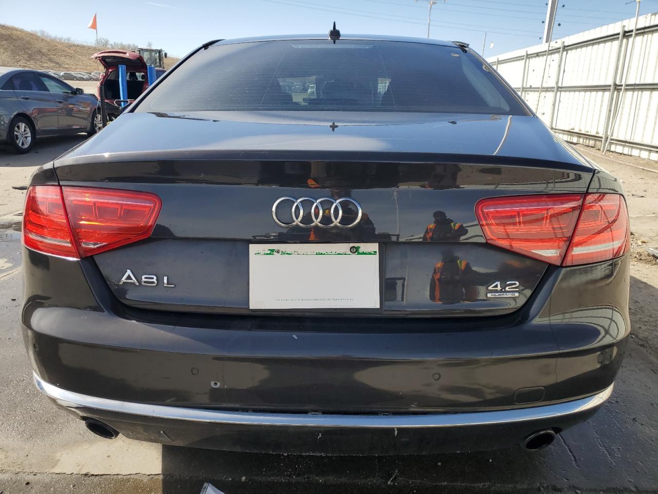 2011 Audi A8 L Quattro VIN: WAURVAFDXBN007906 Lot: 48433005