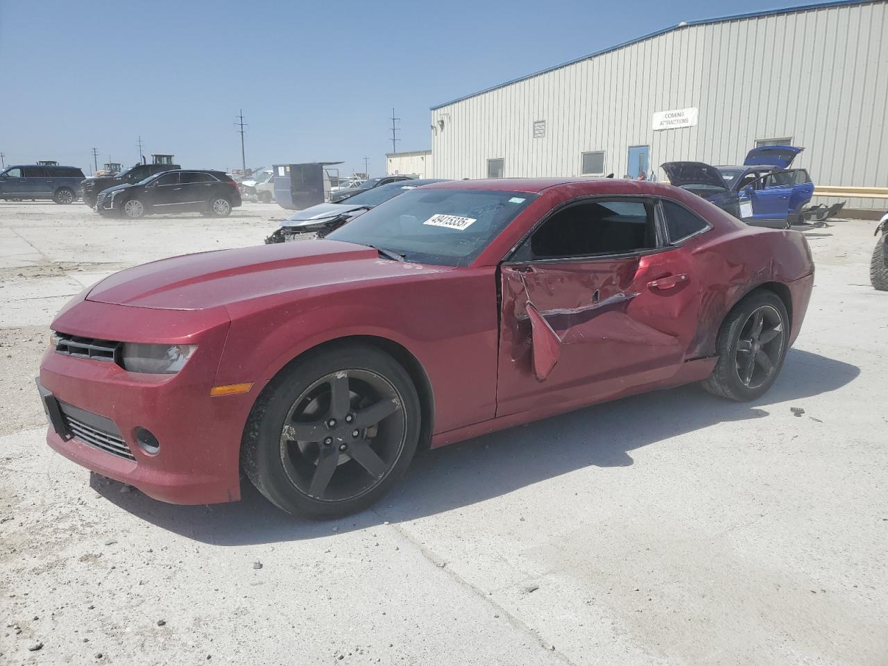 2015 Chevrolet Camaro Lt за продажба в Haslet, TX - Side