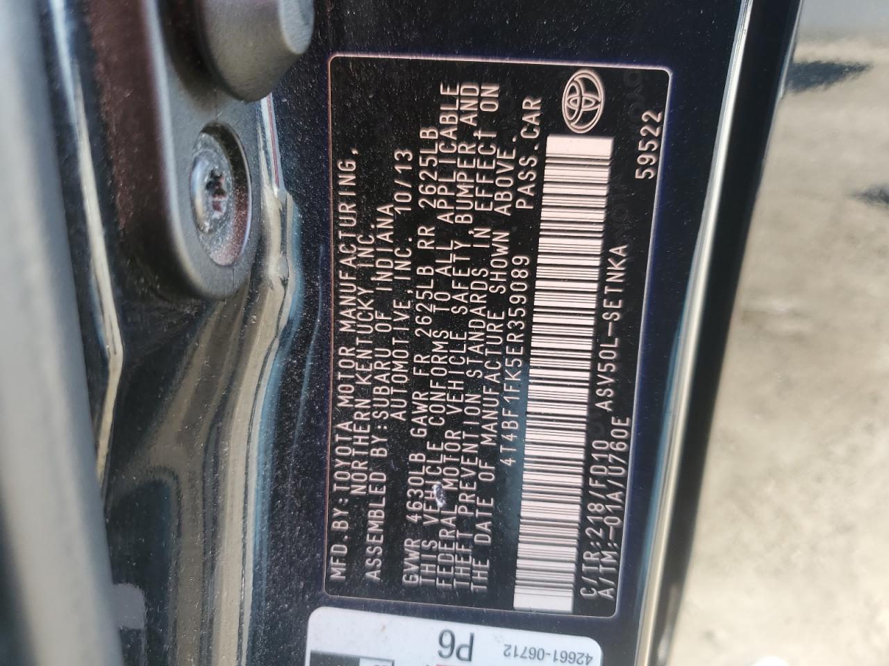 2014 Toyota Camry - Image 14