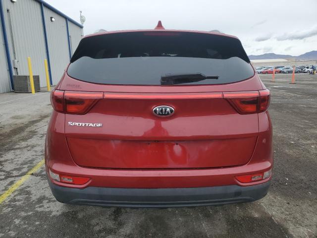  KIA SPORTAGE 2017 Червоний