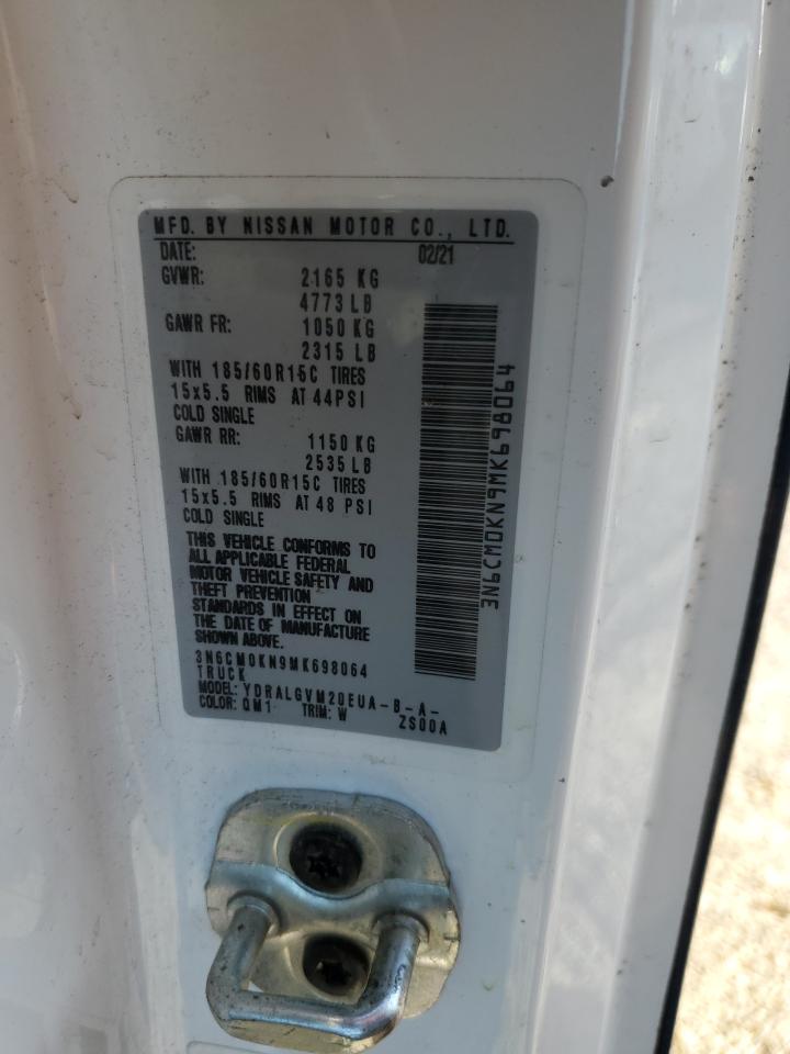2021 Nissan Nv200 2.5S VIN: 3N6CM0KN9MK698064 Lot: 48488175