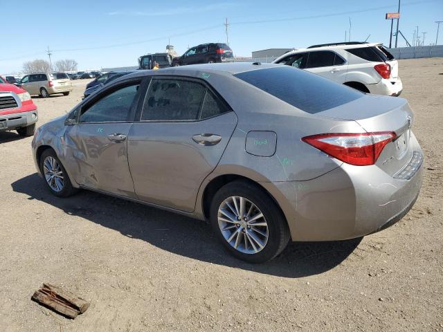 TOYOTA COROLLA 2015 Коричневый