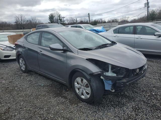  HYUNDAI ELANTRA 2016 Серый