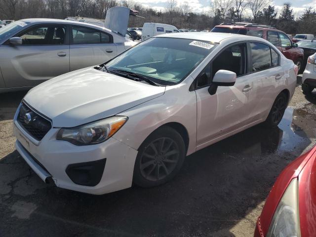 Sedans SUBARU IMPREZA 2014 White
