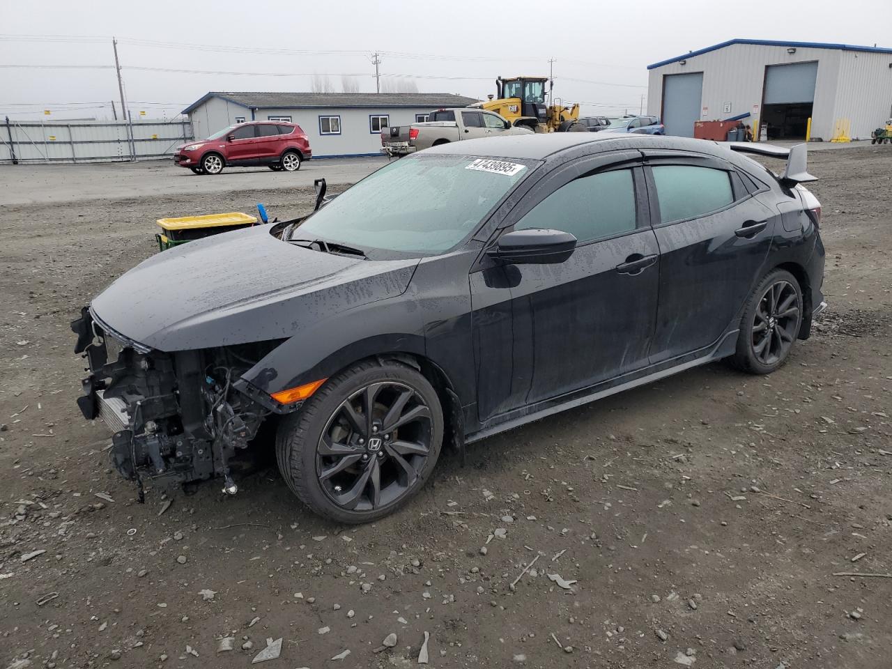 2017 Honda Civic Sport продається в Airway Heights, WA - Undercarriage