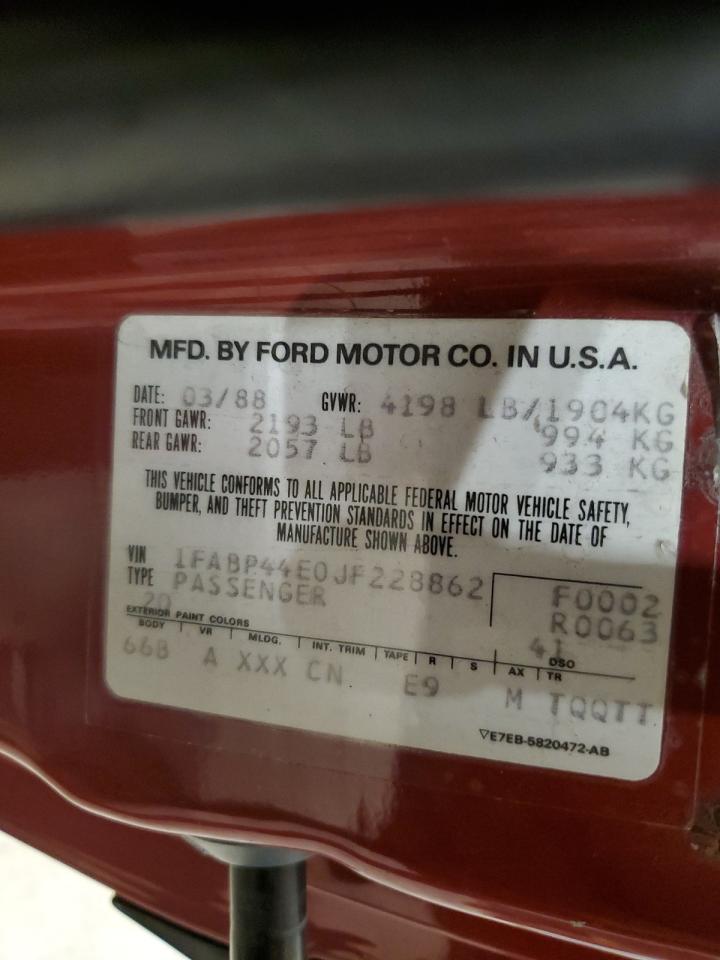 1988 Ford Mustang - Image 12