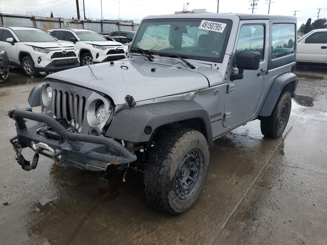 2018 Jeep Wrangler Sport იყიდება Los Angeles-ში, CA - Front End