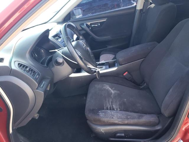  NISSAN ALTIMA 2013 Czerwony