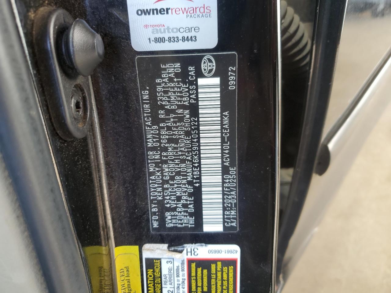 2009 Toyota Camry - Image 12