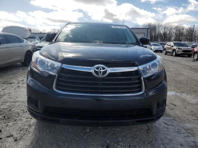  TOYOTA HIGHLANDER 2016 Black