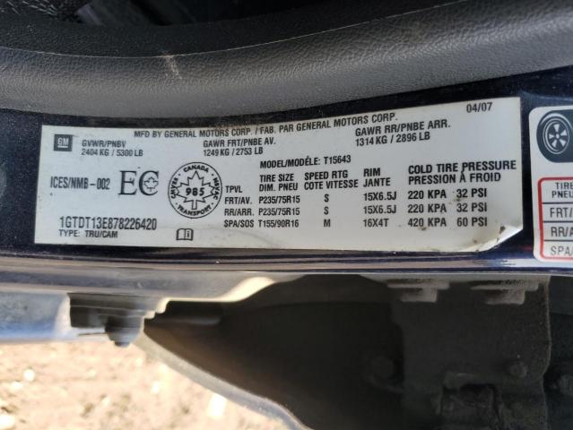 2007 GMC CANYON   