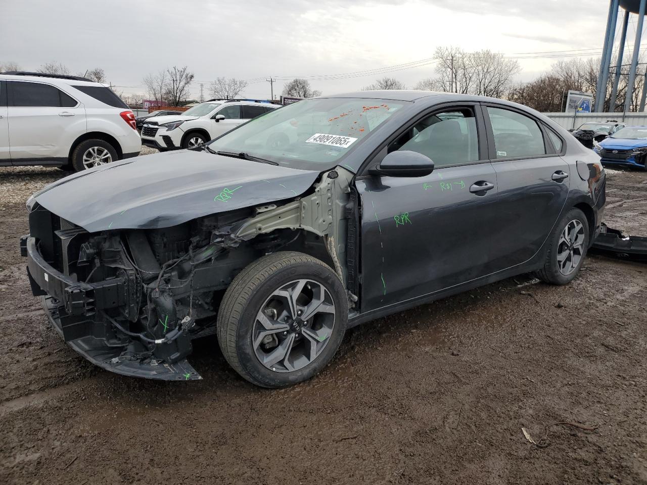 2021 Kia Forte Fe for Sale in Chicago Heights, IL - Vandalism