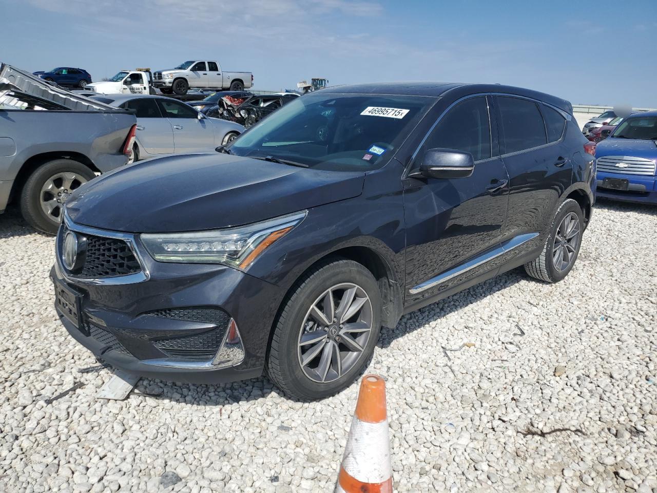 2019 Acura Rdx Technology იყიდება Taylor-ში, TX - Side