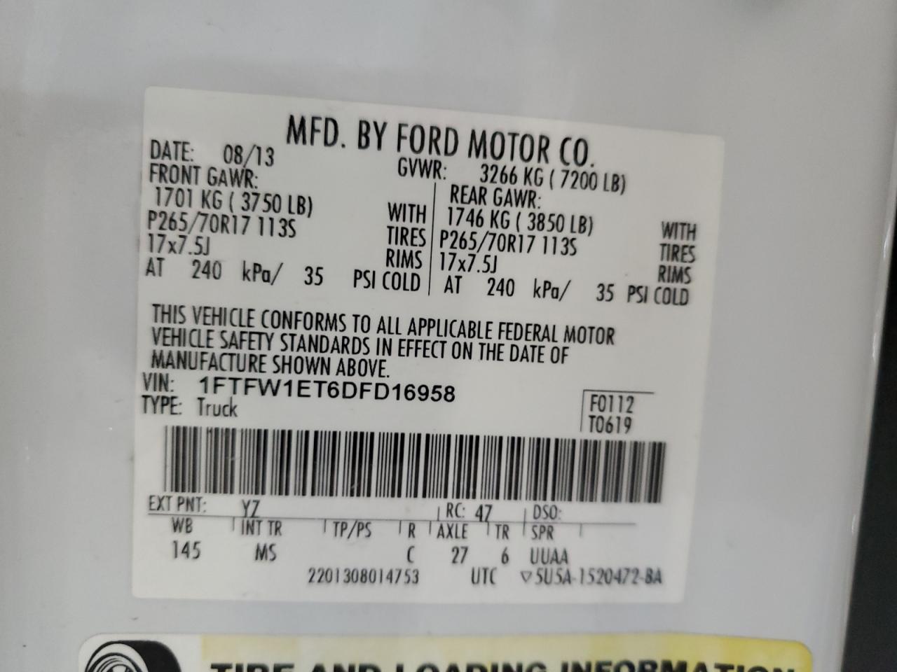 2013 Ford F-150 - Image 12