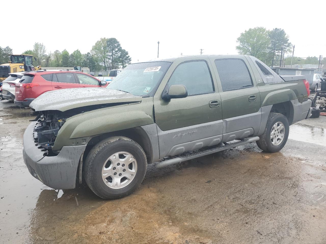 2002 Chevrolet Avalanche K1500 zu verkaufen in Shreveport, LA - Front End