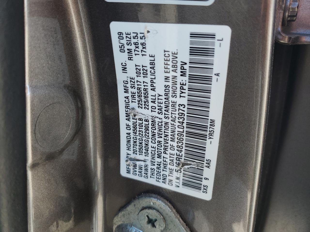 2009 Honda CR-V - Image 13