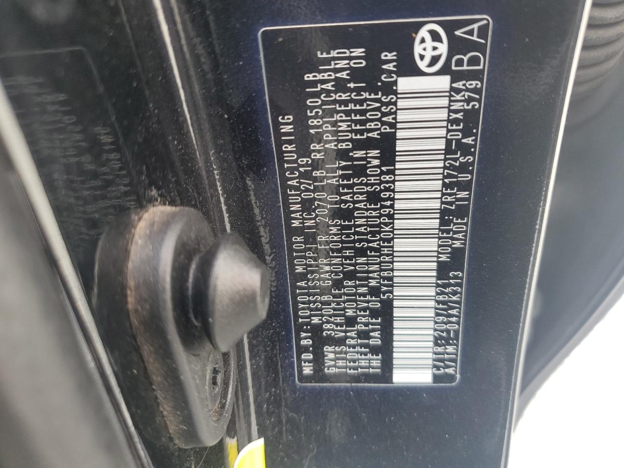 2019 Toyota Corolla - Image 12