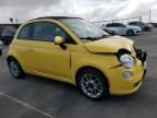 2012 Fiat 500 Pop de vânzare în Wilmington, CA - Front End