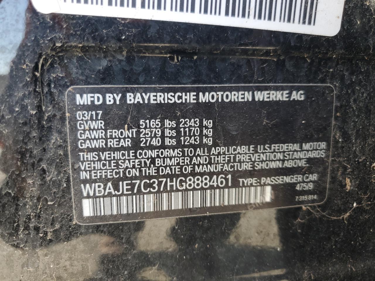 2017 BMW 5er - Image 12