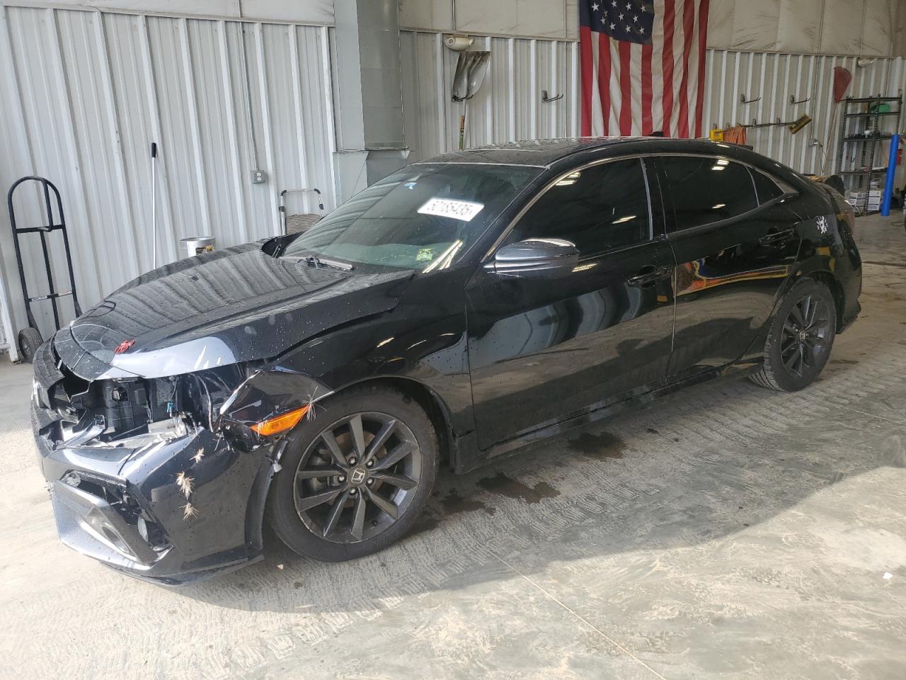 2020 Honda Civic Ex იყიდება Mcfarland-ში, WI - Front End
