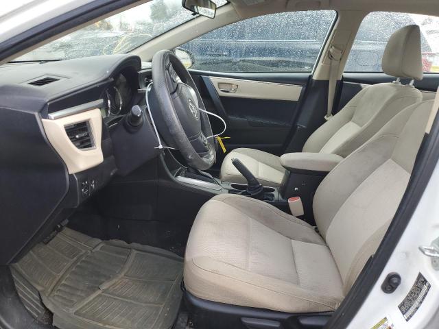Sedans TOYOTA COROLLA 2015 White
