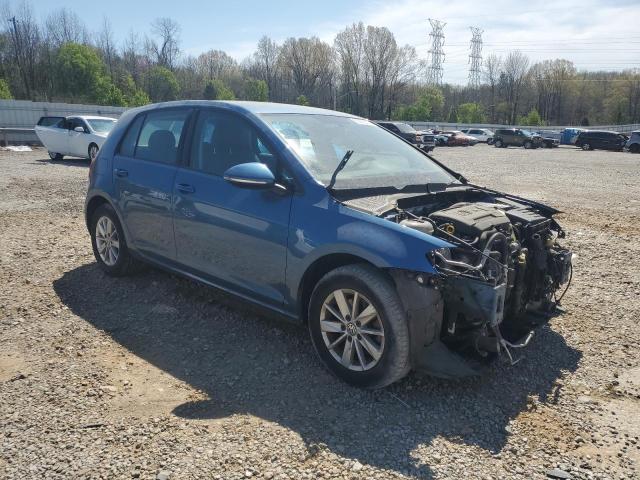Хэтчбеки VOLKSWAGEN GOLF 2015 Синий