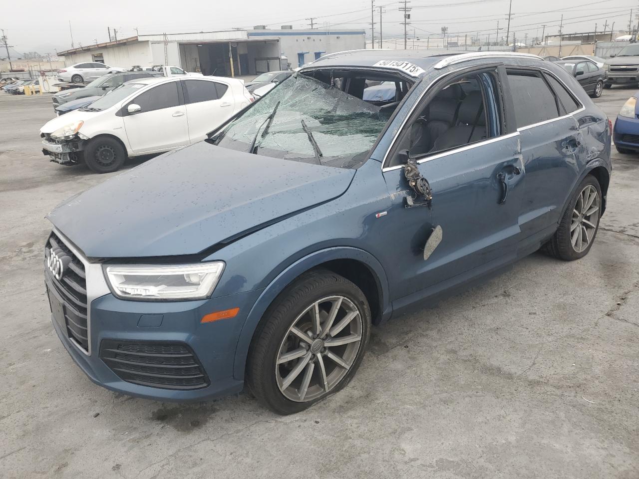 2018 Audi Q3 Premium Plus de vânzare în Sun Valley, CA - Rollover