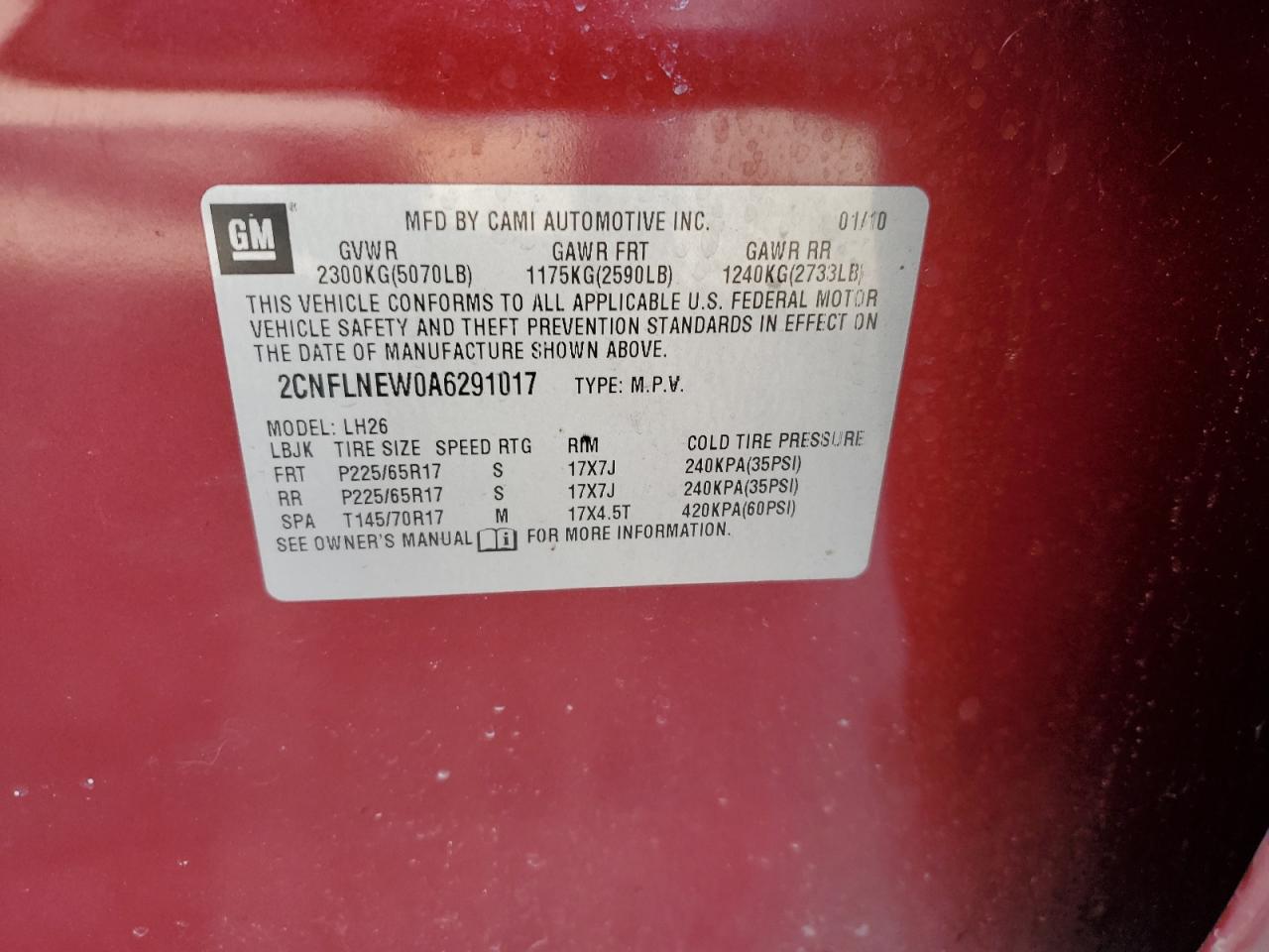 2010 Chevrolet Equinox - Image 13