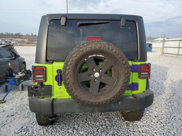 Parquets JEEP WRANGLER 2013 Zielony