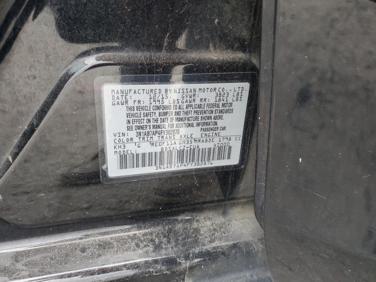 2015 Nissan Sentra - Image 12